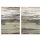 Stupell Industries Earth's Layers Neutral Abstract 2pc Wall Plaque Set Design by Lanie Loreth